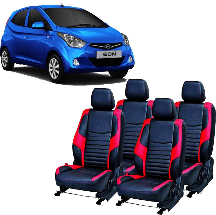 Luxury Premium Leatherette Car Seat Cover For Hyundai Eon(Fixed Head Rest, Mono Back Seat, Without Back Seat Arm Rest, 5 Seater, 2 Back Seat Head Rests)