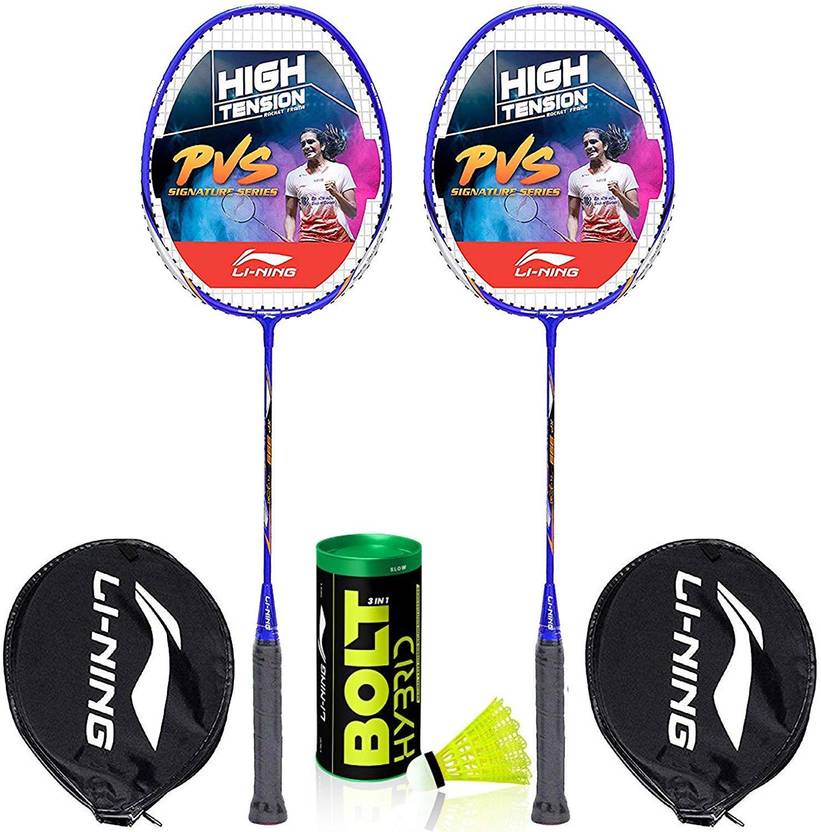LINING EcoValue Badminton Combo (2XP999 P.V Sindhu Racquets With 1