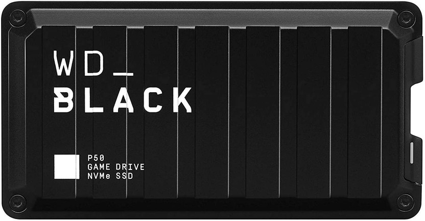 WD 2 TB External Solid State Drive (SSD) 2000 MB/s, USB 3.2 Compatible with PS4, Xbox One, Windows, Mac(Black)