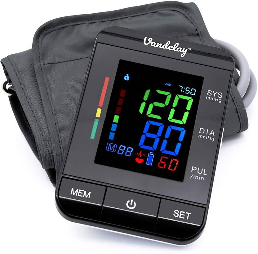 Vandelay CQRBP1000 Blood Pressure Monitor ARM Fully automatic One