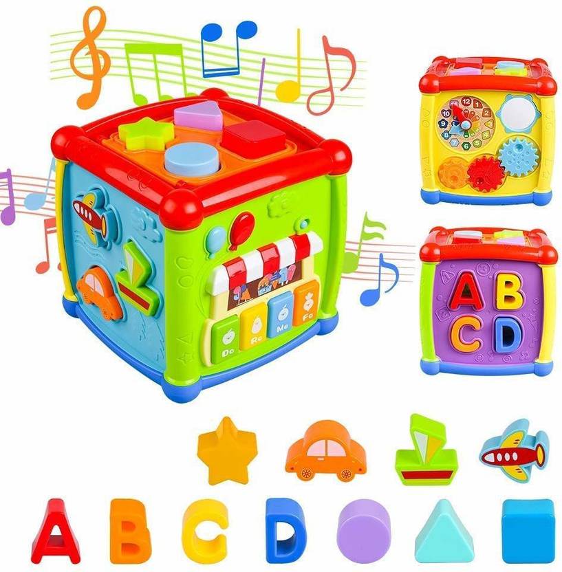 SANISHTH Early Learning Educational Music and Colorful Shape Sorter