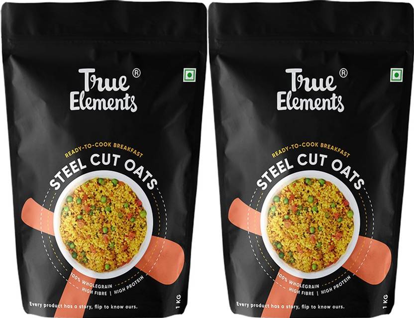 True Elements Gluten Free Steel Cut Oats, High in Iron Price in India Buy True Elements Gluten