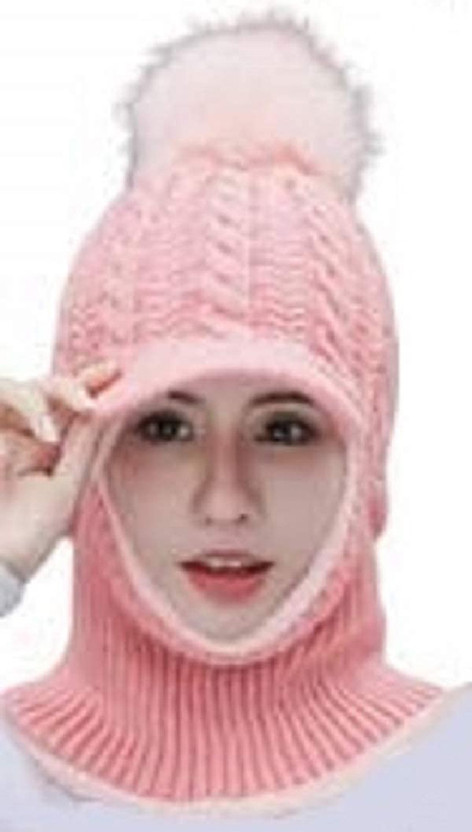 neck Scarf Women Woolen Cap Cap 