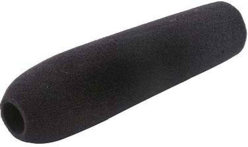 RODZ Long Foam Sponge Windscreen Cover for Microphone Cover for Microphone Long Foam Sponge Windscreen Cover for Microphone Cover for Microphone Long Foam Sponge(Black)