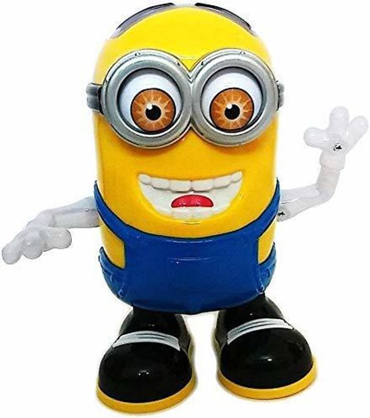 TRENDY&HANDY Dancing Minion Toy Musical Toys with 3D Flashing Lights