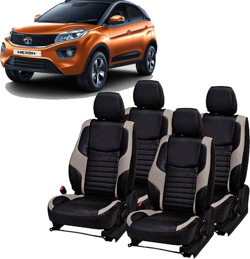 Luxury Premium Leatherette Car Seat Cover For Tata Nexon Price in India