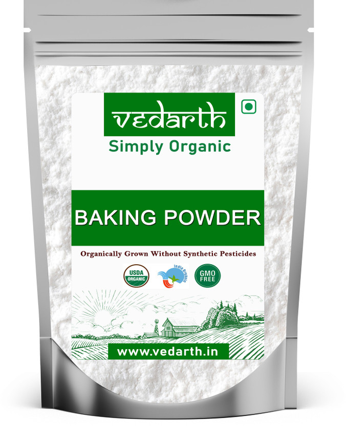 Vedarth Baking Powder Aluminium Free, Double Acting, Vegan, Gluten-Free Baking Powder(1 kg)