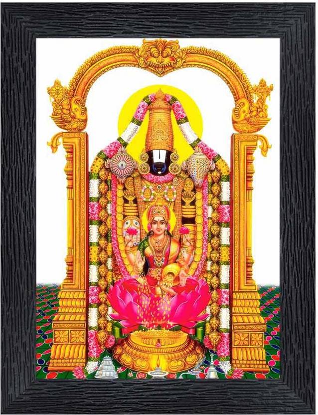 Poster N Frames Tirupati Balaji - Lord Venkateswara Religious Frame ...