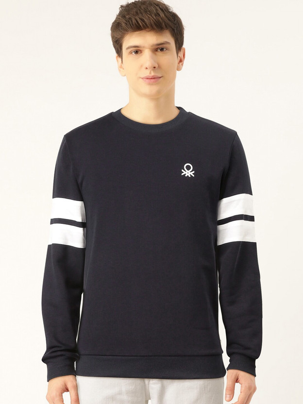 Full Sleeve Solid Men Sweatshirt 