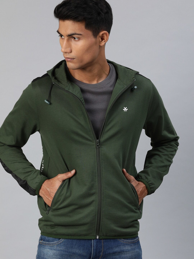WROGN Full Sleeve Solid Men Sweatshirt 