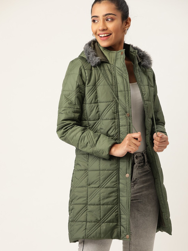 Full Sleeve Self Design Women Jacket 