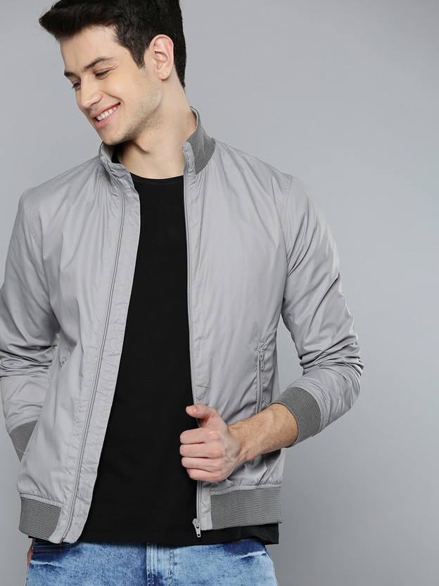 Harbour Full Sleeve Solid Men Jacket 