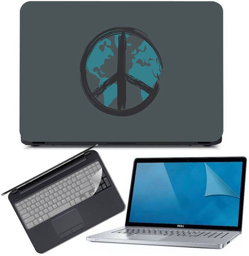 JINGHALALA LAPTOP PRINTED STICKER [ 3 IN {1 LAPTOP SKIN,KEY GUARD