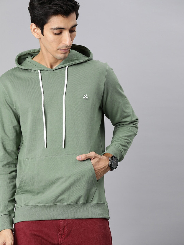 WROGN Full Sleeve Solid Men Sweatshirt 