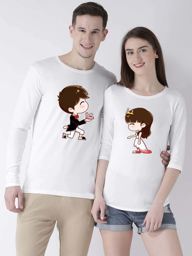 Couple t shirts flipkart Clearance