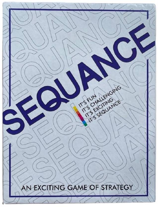 FUNBOX TOYS Sequence Board Game for Kids & Adults Includes A Playing