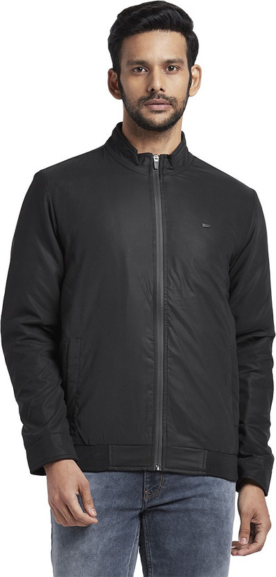 parx full sleeve solid men jacket