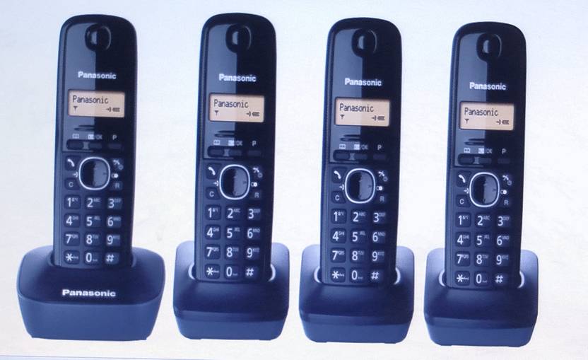 Panasonic WIRELESS 4 LINE Cordless Landline Phone Price in
