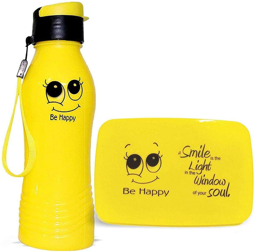 ShubhKraft ShubhKraft Multi Purpose Container | Kids Lunch Box | School Lunch Box | Lunch Box Containers | Lunch Box Set for kids |Plastic Bottle & Lunch Box Combo Set for Children Birthday Gifts Items for Kids ( Pack of 1 )-Yellow 1 Containers Plastic School Lunch Box(500 ml) - Flipkart Deal