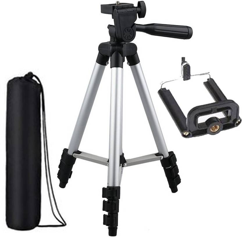 3110 Smart Aluminium Adjustable Portable and Foldable Tripod