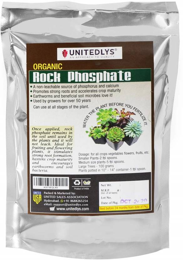 Unitedlys Organic Rock Phosphate Essential Fertilizer All Purpose