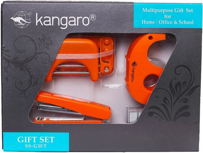 Kangaro Stationery Sets  Office Set(Orange)