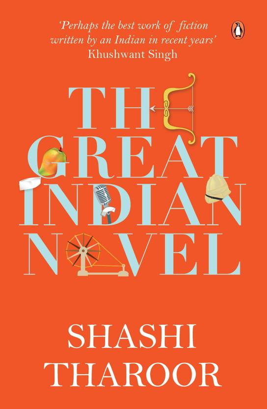 The Great Indian Novel Buy The Great Indian Novel by Tharoor Shashi at