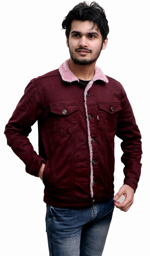 cash Full Sleeve Solid Men Denim Jacket 