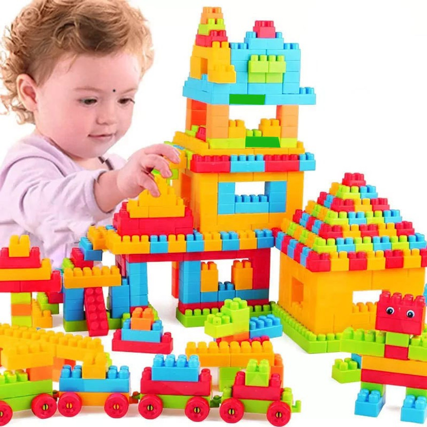 TamBoora Best Buy 100 Pcs Building Blocks |Creative Learning Educational Toy For Kids(100 Pieces)