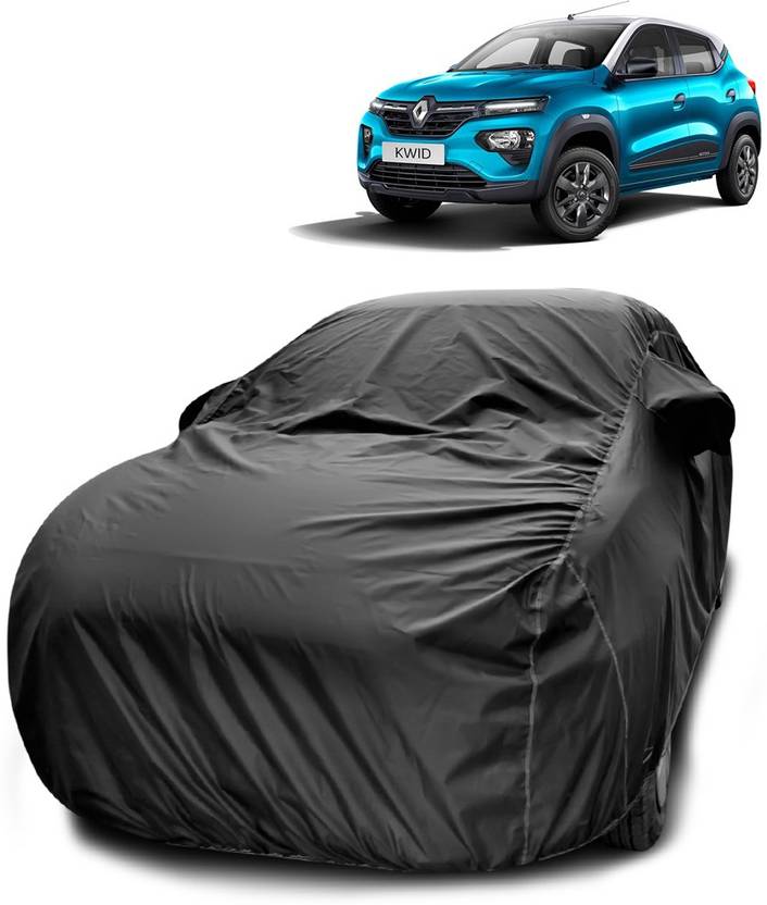 ANTHUB Car Cover For Renault Kwid (With Mirror Pockets) Price in India