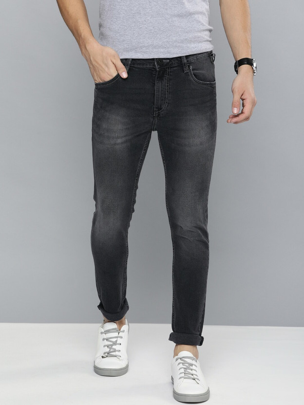 Mast & Harbour Skinny Men Black Jeans