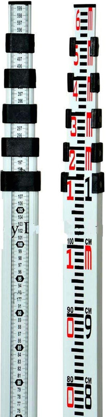 AALA AALA Survey Instruments 6 m 6 fold Quality Leveling Staff with Cover Height Gauge - Flipkart Deal