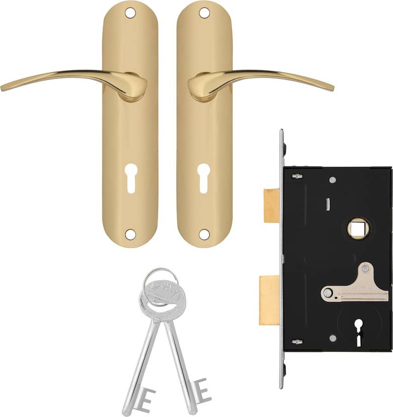 Godrej Locks Brass Matte Door levers Price in India Buy Godrej Locks