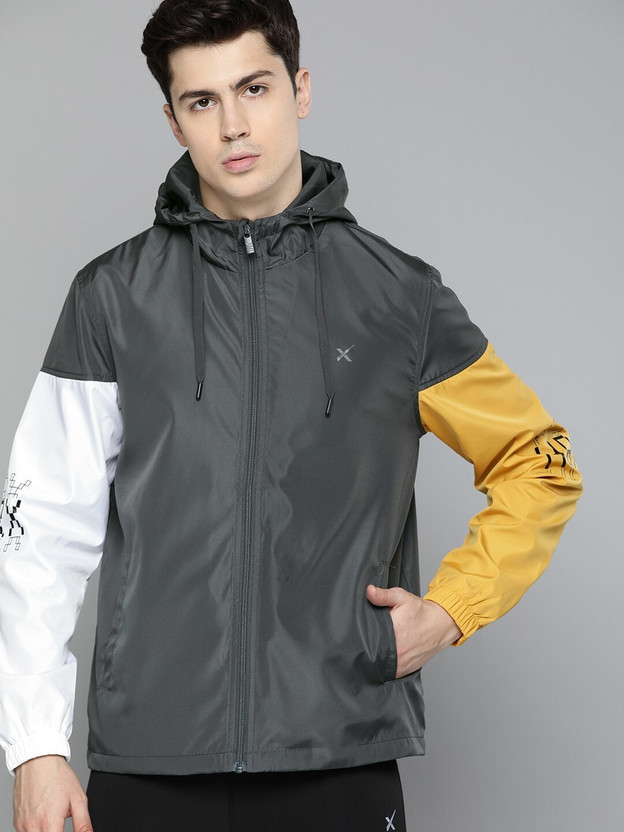 Full Sleeve Colorblock Men Jacket 