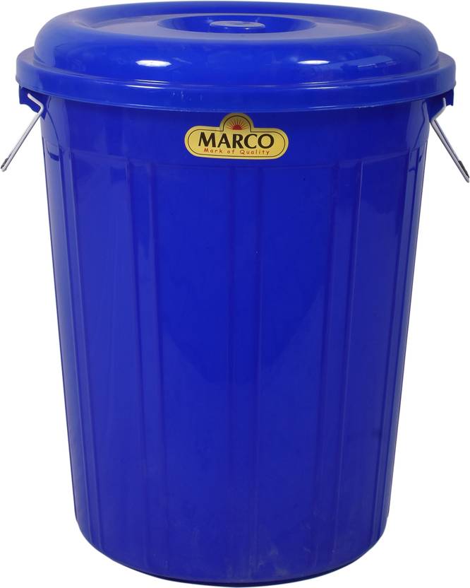MARCO Plastic Water Drum 40 Liters Pack of 1 Blue 40 L Drum Price in