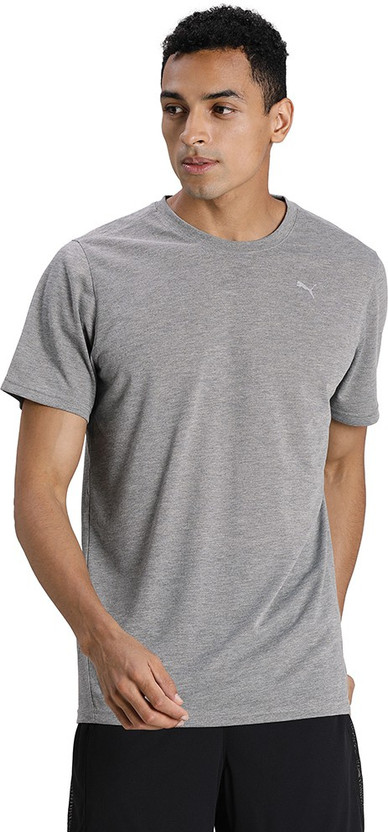 puma full sleeve solid men's t shirt