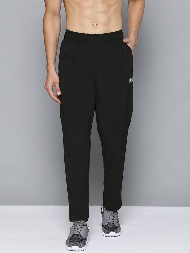 HRX by Hrithik Roshan Solid Men Black Track Pants Buy HRX by Hrithik