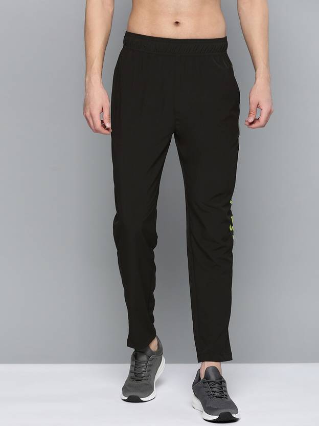 HRX by Hrithik Roshan Solid Men Black Track Pants Buy HRX by Hrithik
