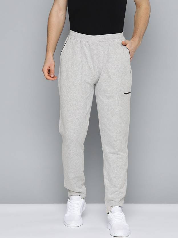 HRX by Hrithik Roshan Solid Men Grey Track Pants Buy HRX by Hrithik
