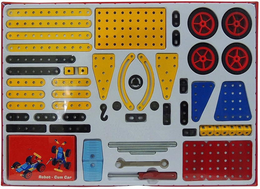 ARNIYAVALA MEC-O-Tec Construction Set for constructive and Creative Minds, Multicolour(Multicolor)