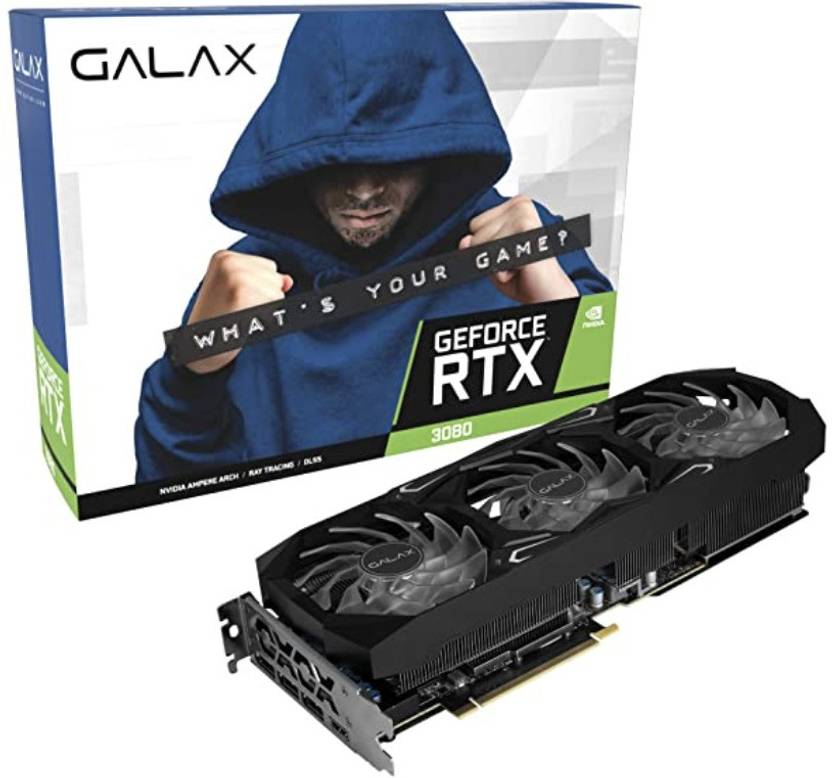 GALAX GeForce Nvidia NVIDIA RTX 3080 SG 10 GB GDDR6X Graphics Card