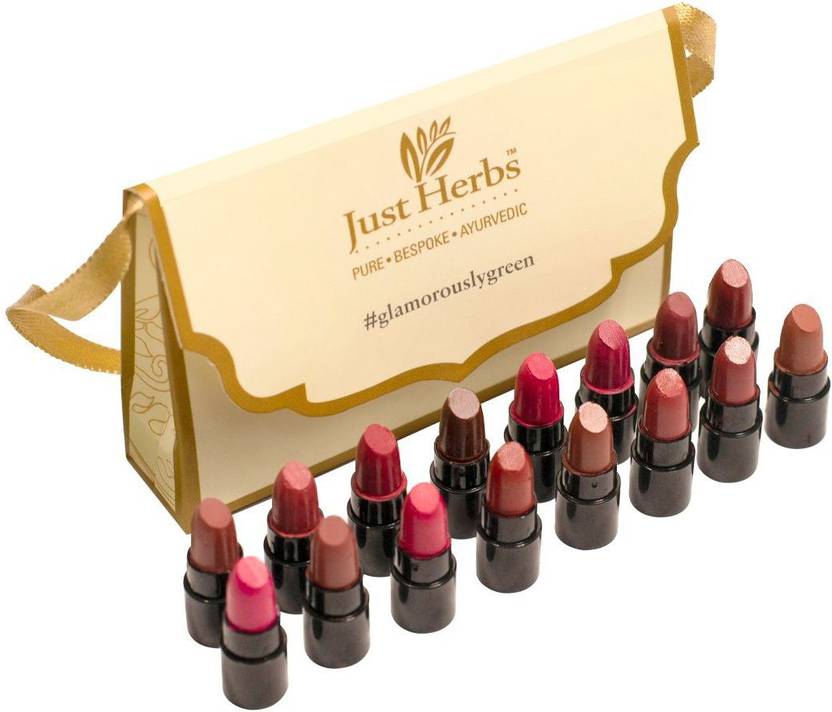 Just Herbs Ayurvedic Lipstick MicroMini Trial Kit Price in India