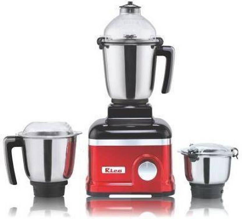 Rico MG18081 1000 Mixer Grinder (3 Jars, Maroon) Price in India Buy