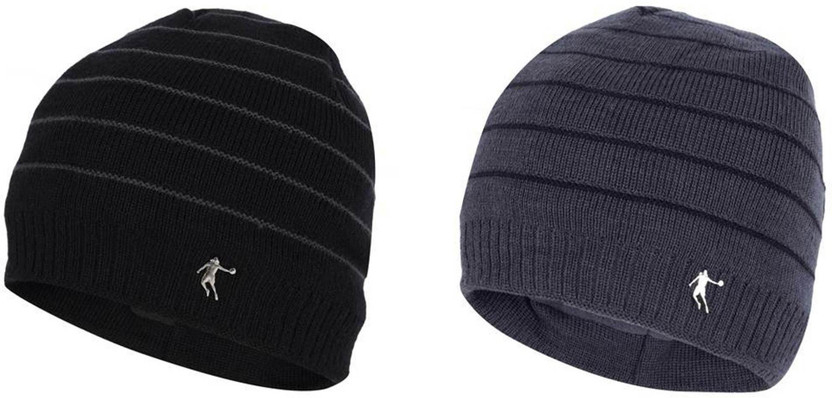Buy FabSeasons Striped Acrylic Woolen 