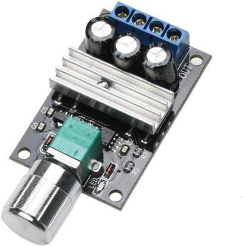 keertan keertan kalp PWM DC 24-12- 6v-28VDC 3A 80w PWM Control Motor Speed ??Controller Adjustable Variable Speed ??Regulator with Potentiometer Switch Electronic Components Electronic Hobby Kit Analog Sound Mixer - Flipkart Deal