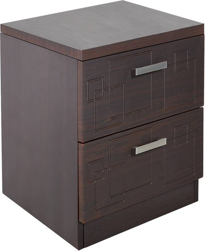 Godrej Interio Squadro Engineered Wood Bedside Table Price in India