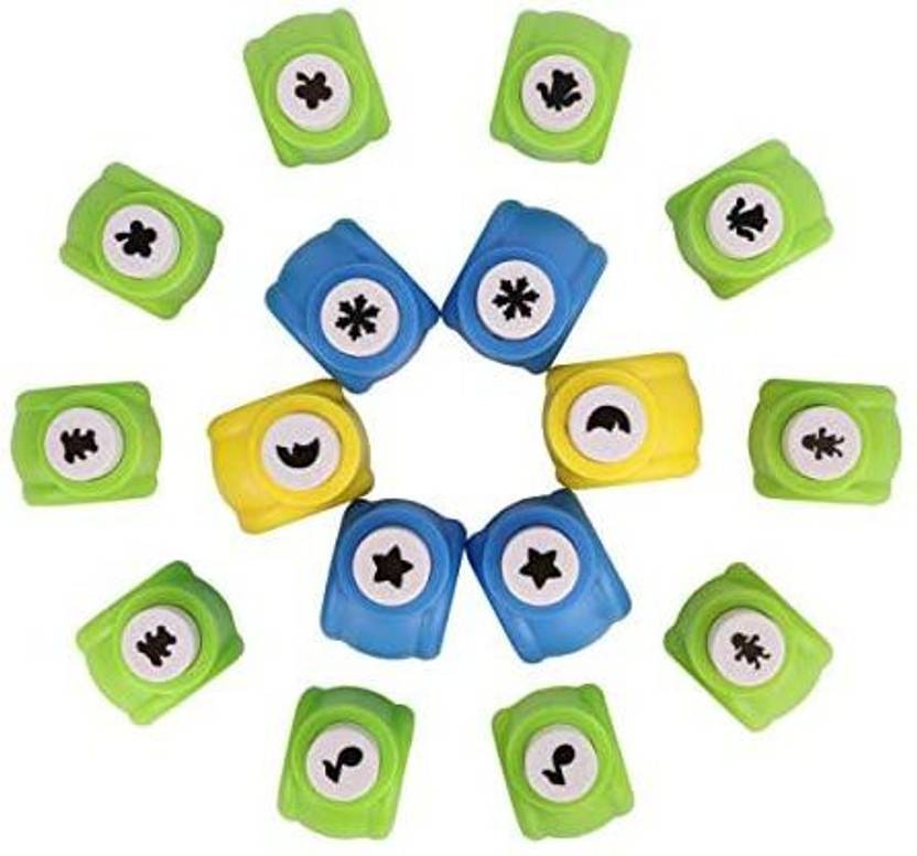 MINI Paper Punches Set Scrapbooking Punches 16 Pack, Yeeco Hole Punch