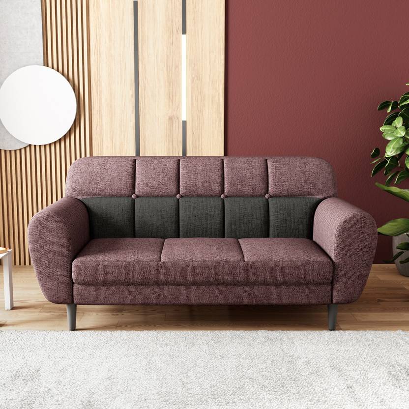 Godrej Interio Bobbin Fabric 3 Seater Sofa Price in India Buy Godrej