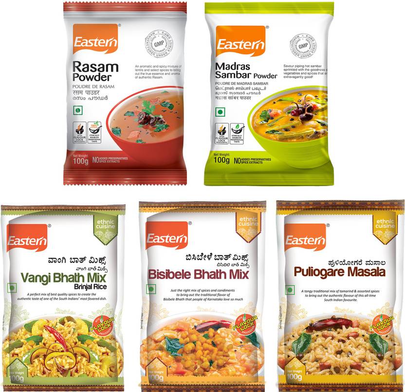 Eastern Rasam Powder(100 g), Sambar Powder(100 g), Super Garam Masala