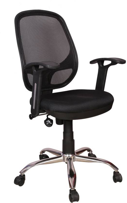 Rajpura 802 Medium Back Revolving Chair with push back mechanism in